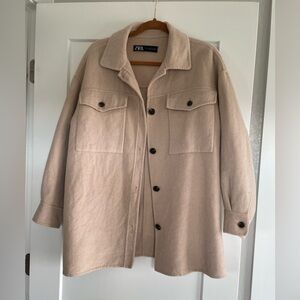 Zara Oversized Jacket Shacket size XS